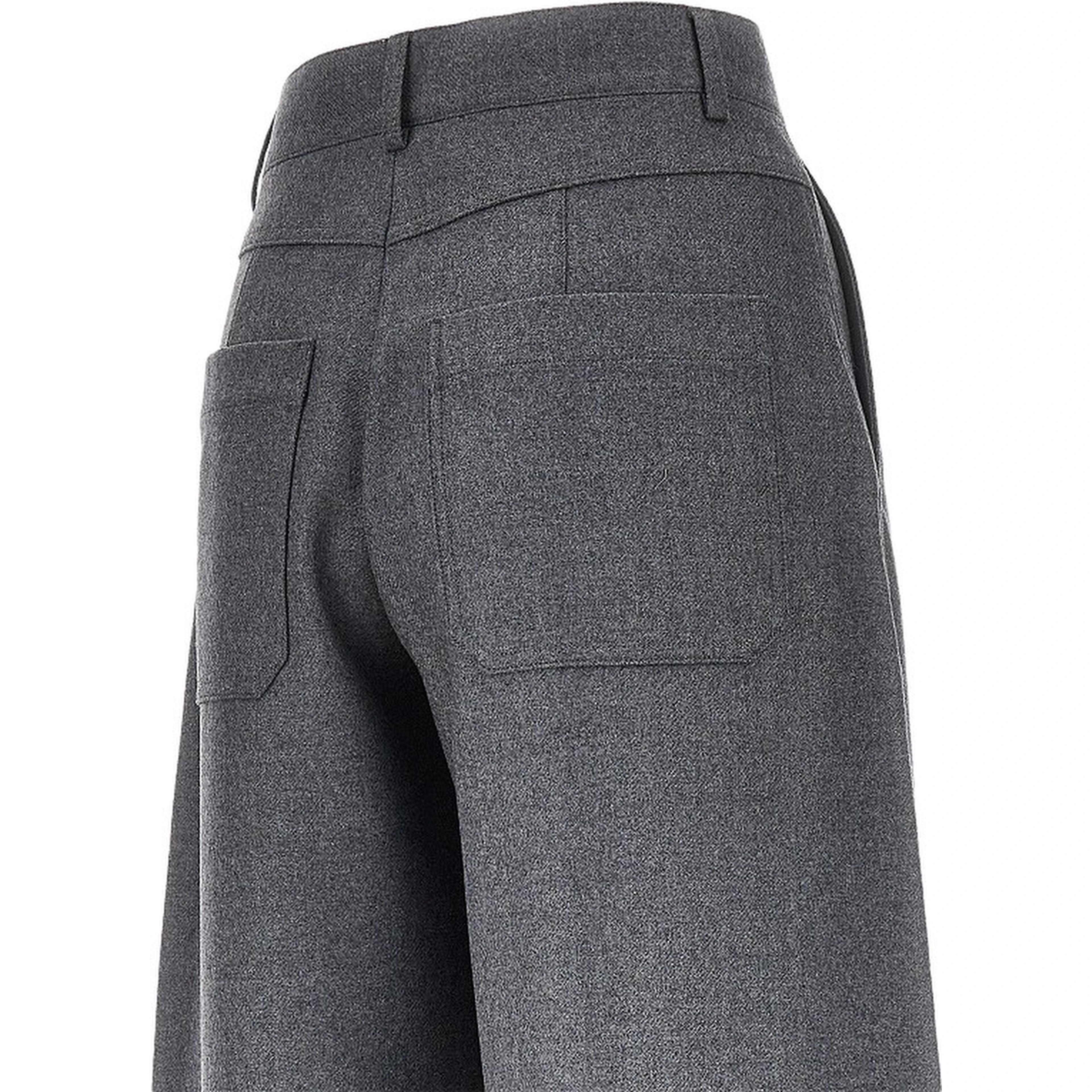 'Siro' virgin wool pants