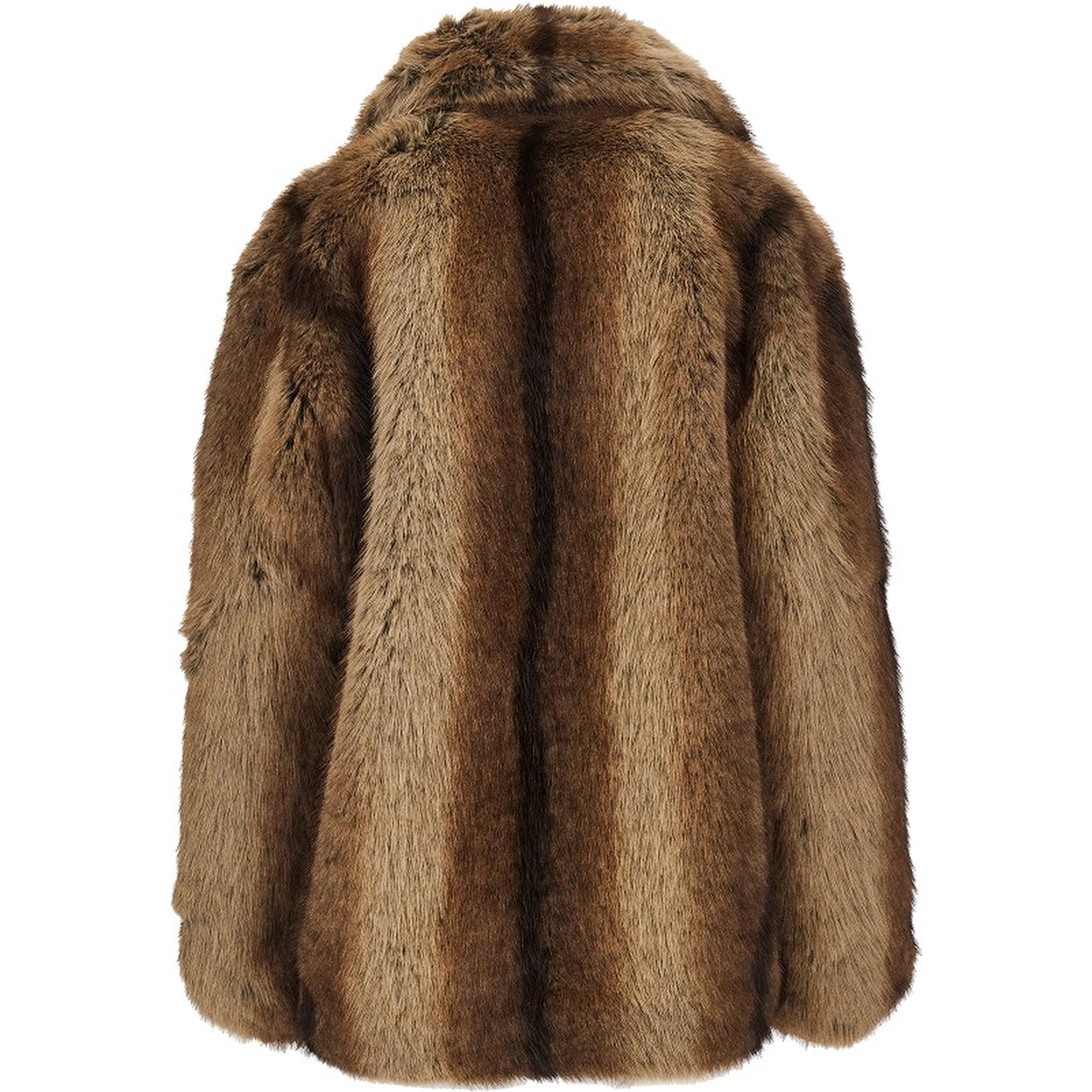 Faux fur overszed jacket