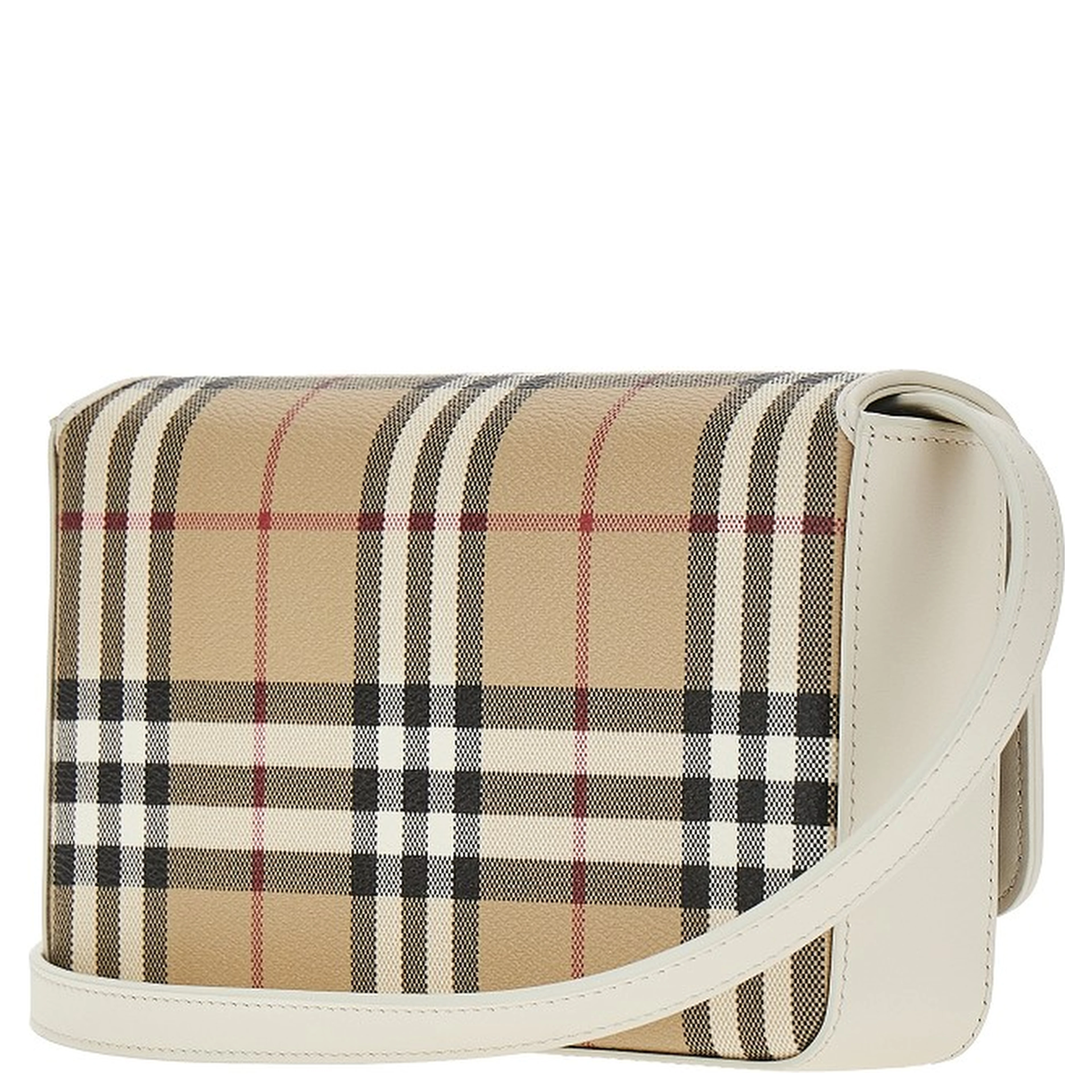 Check coated canvas 'Hampshire' bag