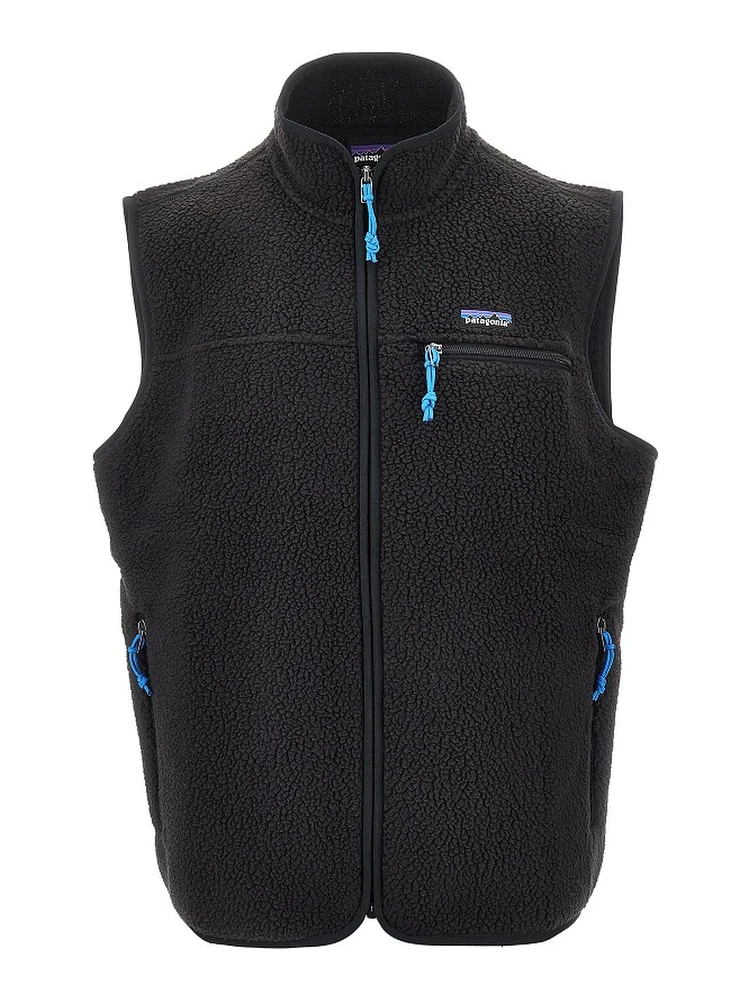 'Retro' fleece vest