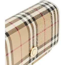 Check coated canvas 'Hampshire' bag
