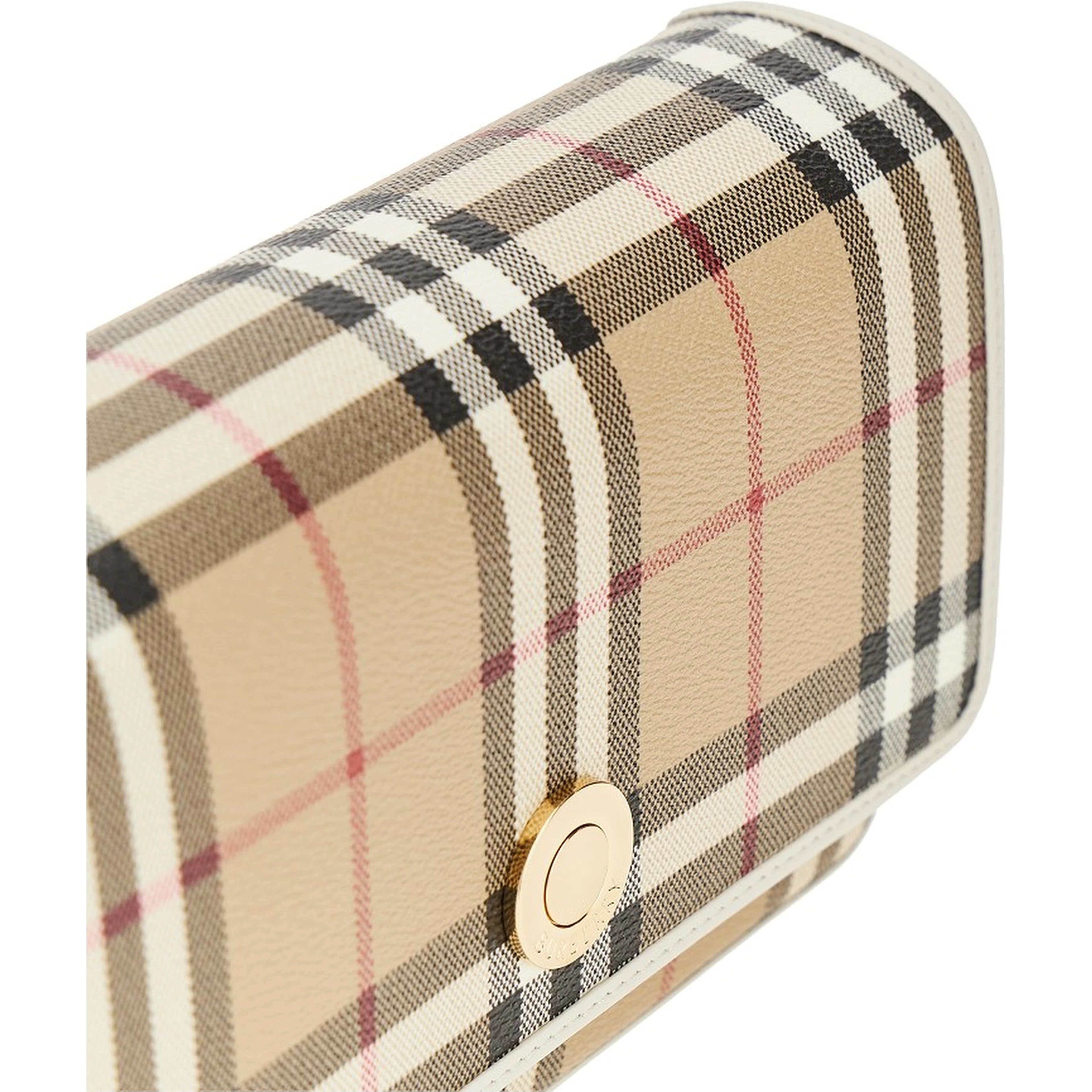 Check coated canvas 'Hampshire' bag