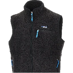 'Retro' fleece vest