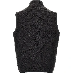 'Retro' fleece vest