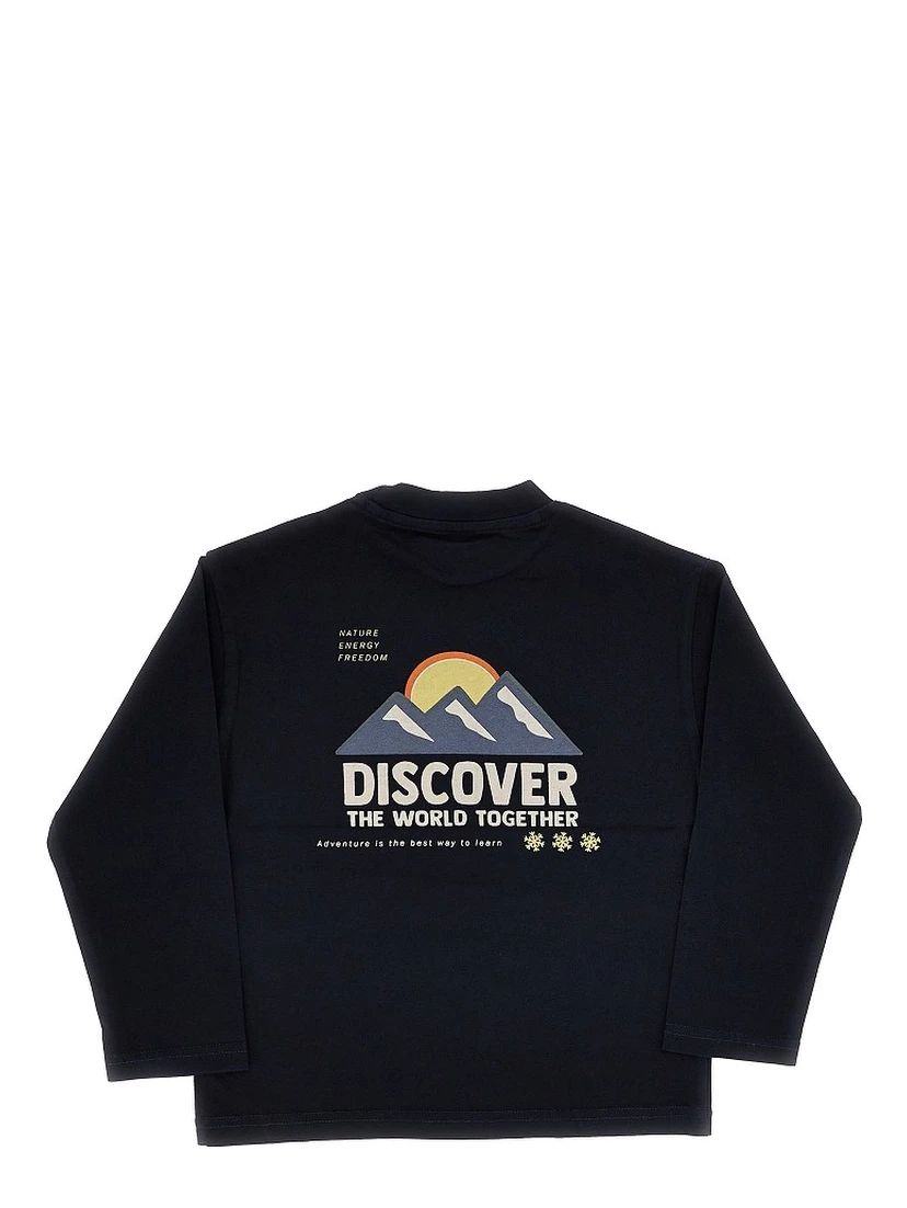 Boston Kids print T-shirt