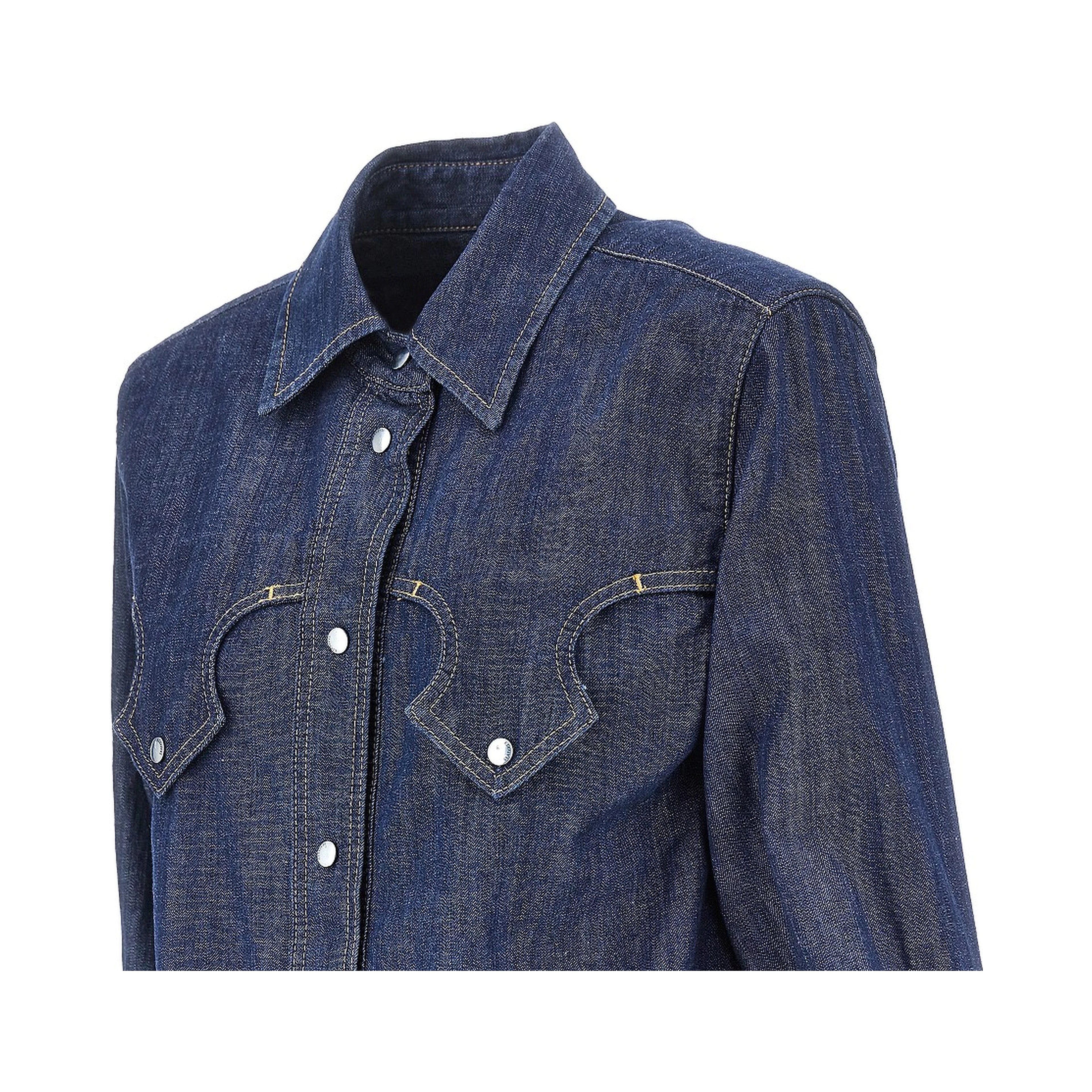 'America' denim shirt