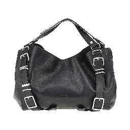 Leather medium 'D-One' bag