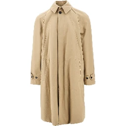 'Ugo Bogart' gabardine trench coat