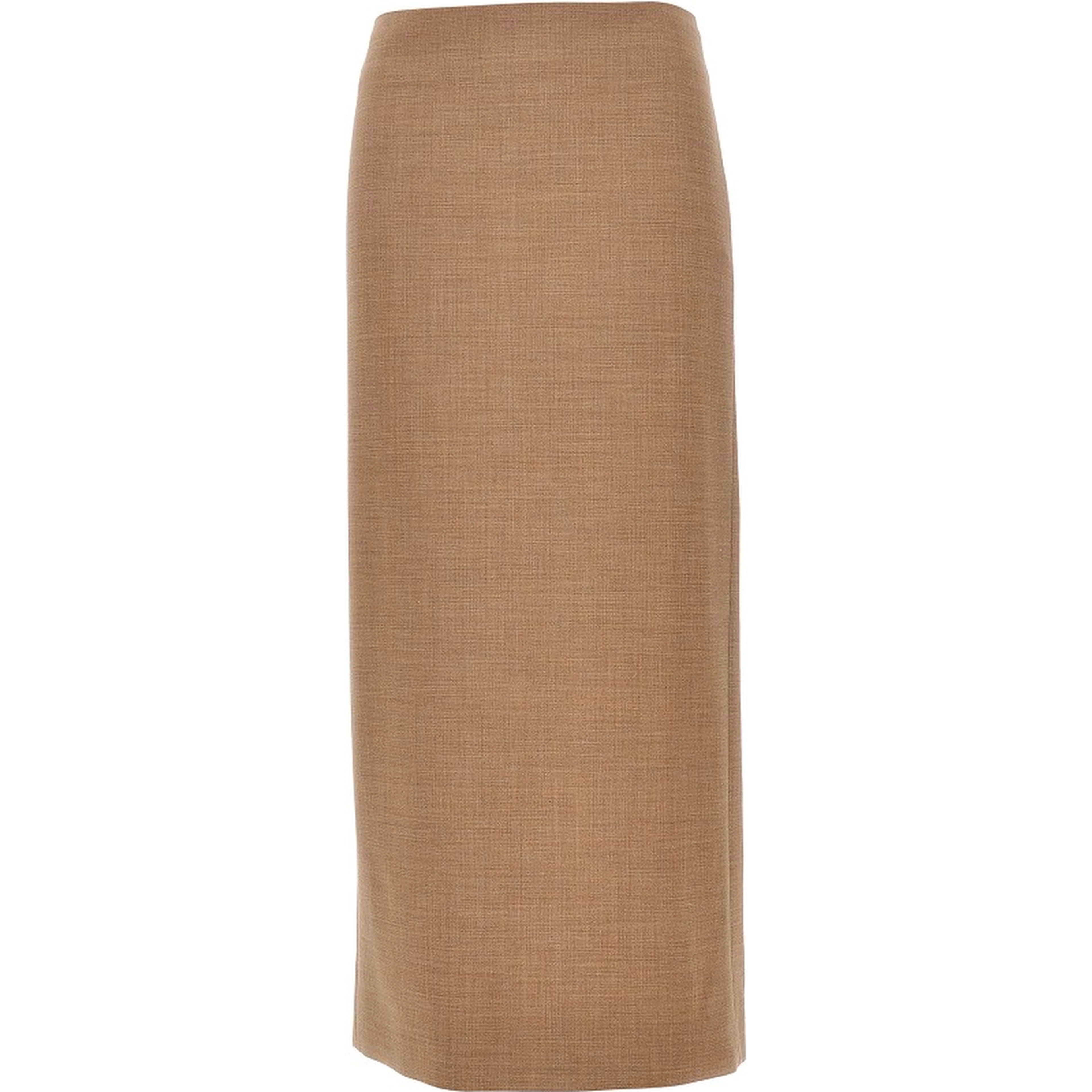'Jackie' stretch wool midi skirt