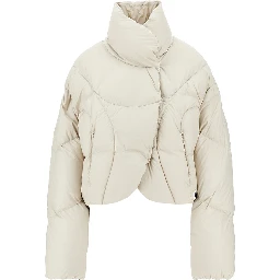 W ECHO LOOP FCS cropped down jacket