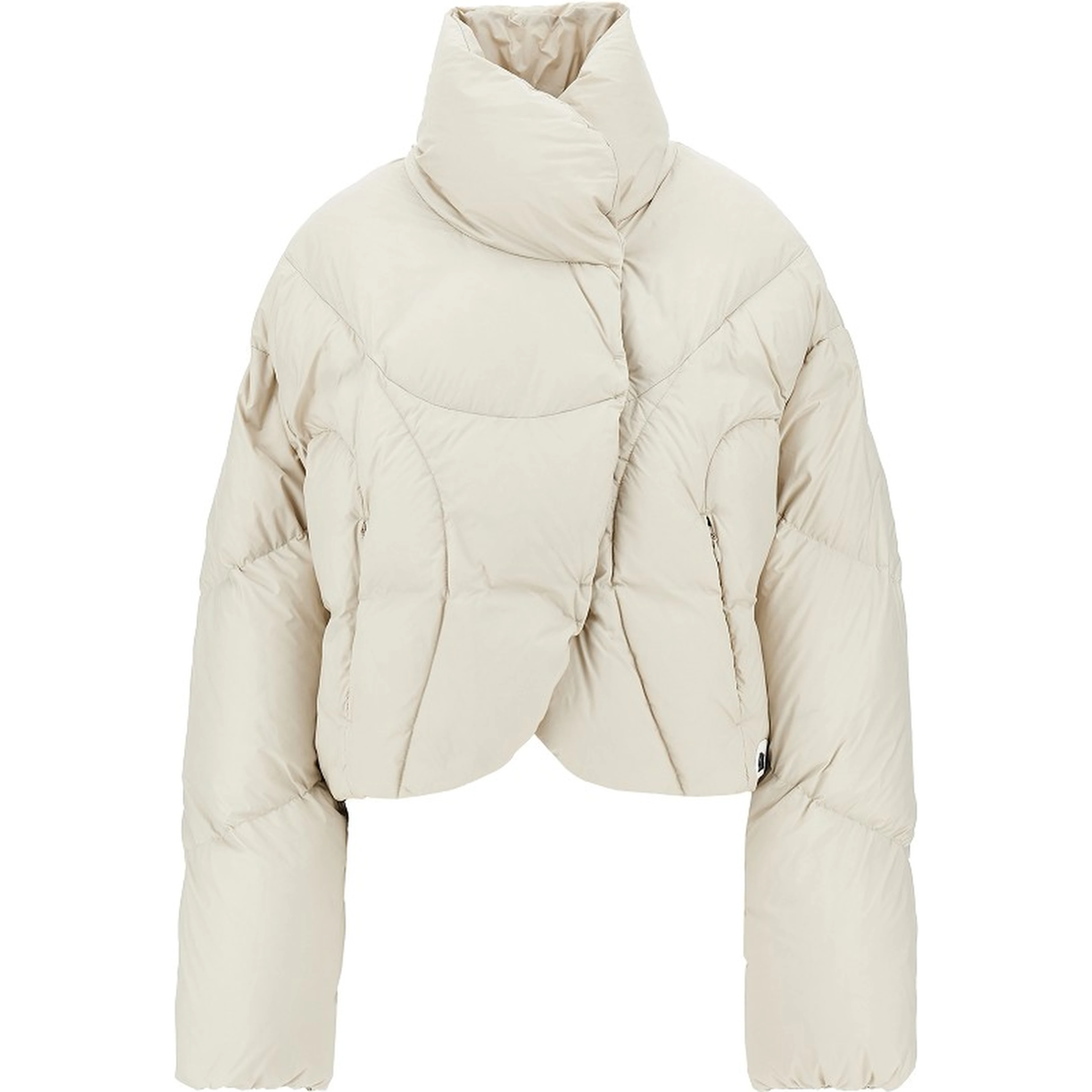 W ECHO LOOP FCS cropped down jacket