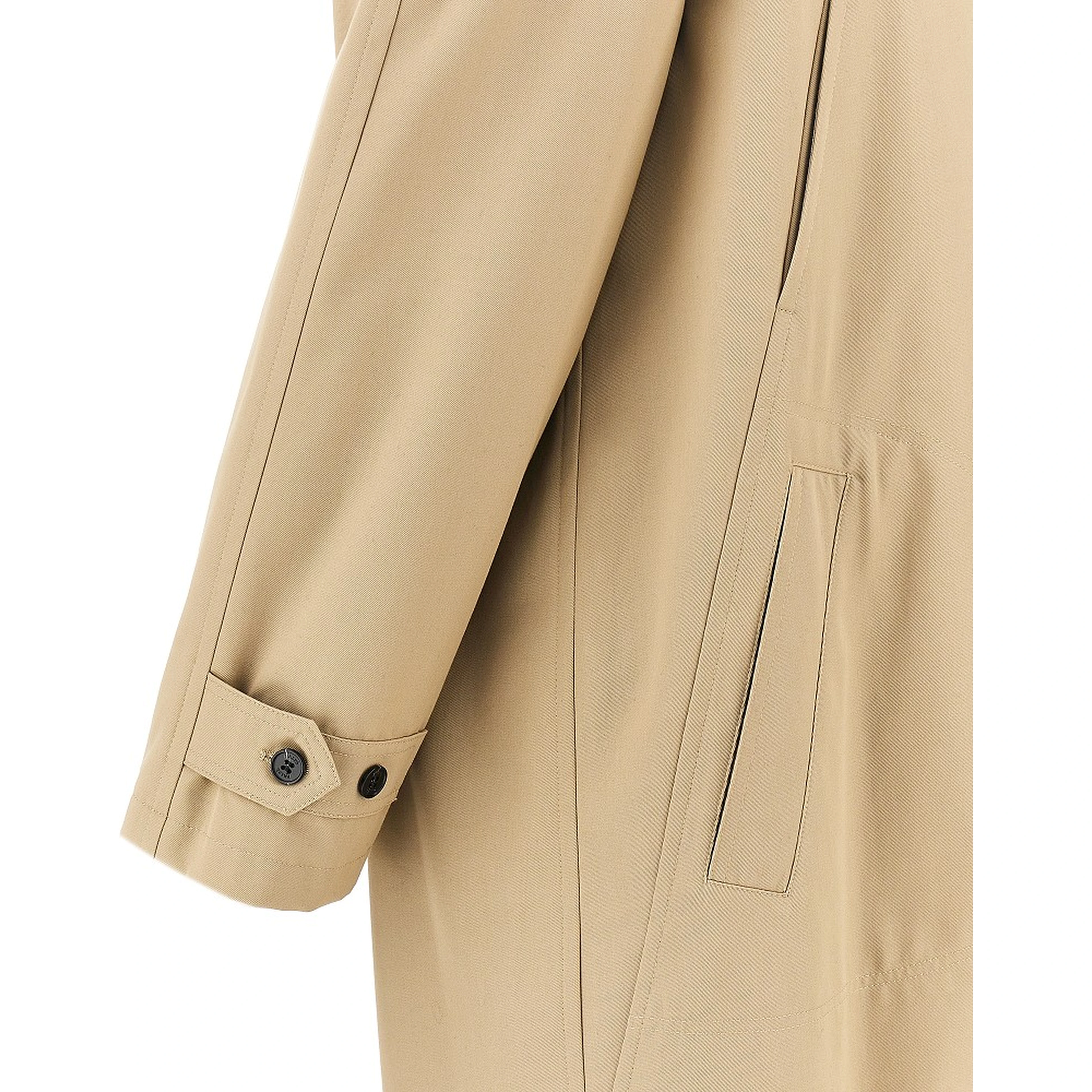 'Ugo Bogart' gabardine trench coat