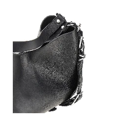Leather medium 'D-One' bag