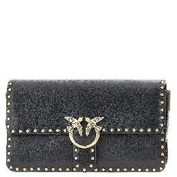 'Love One Slouchy' leather bag with studs