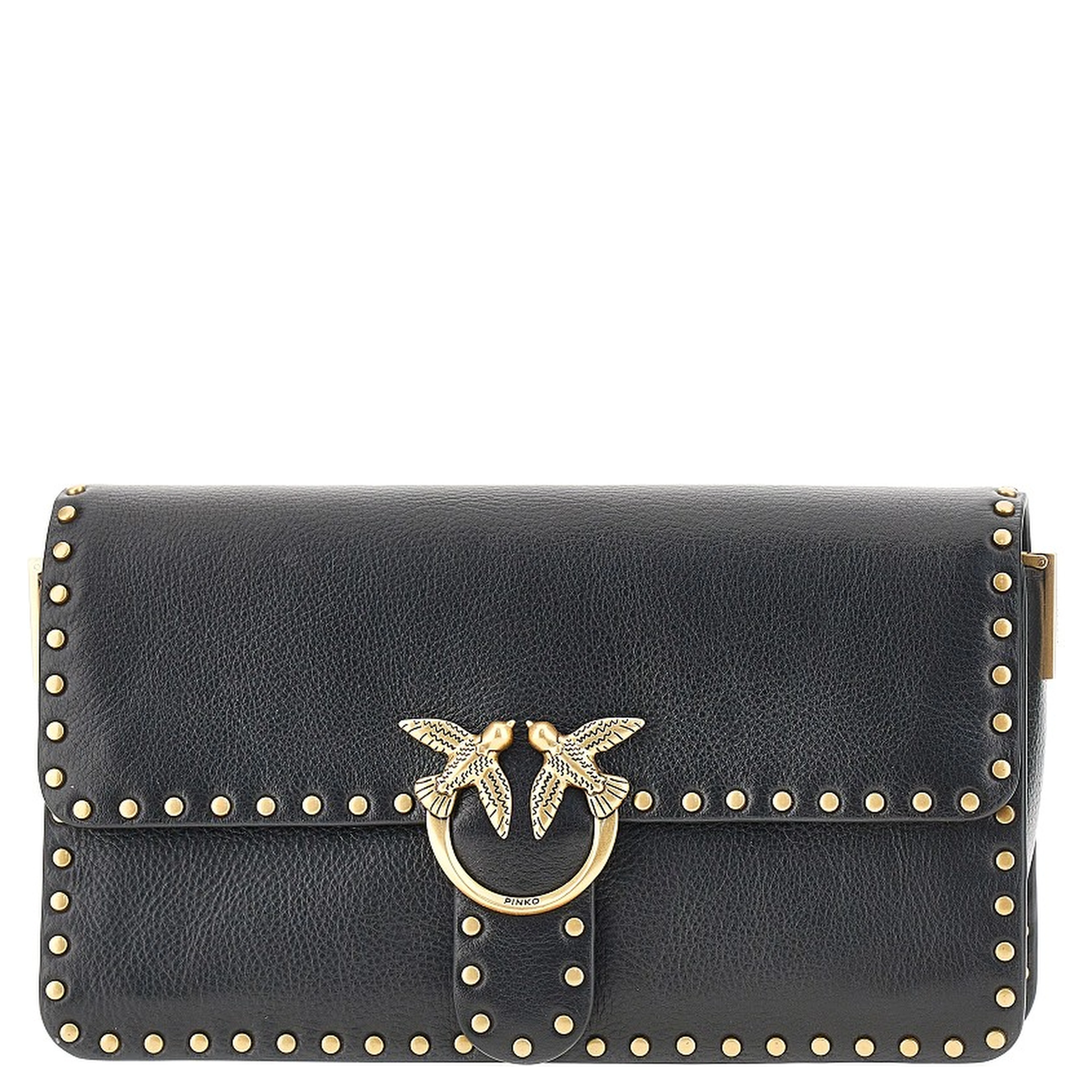 'Love One Slouchy' leather bag with studs