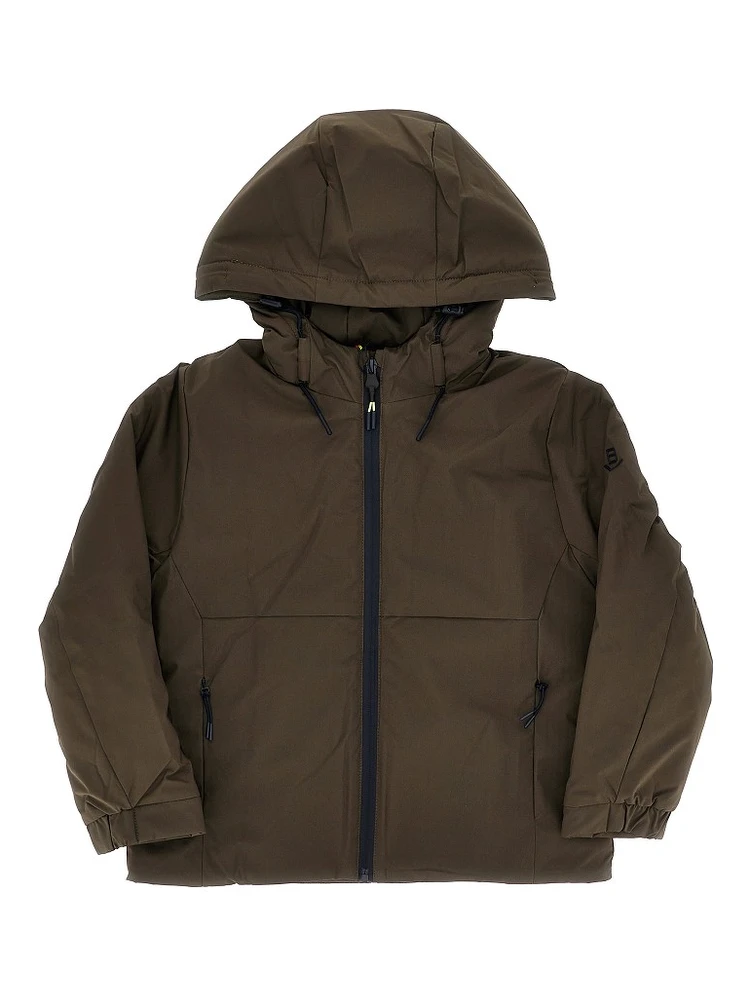 Padded nylon jacket