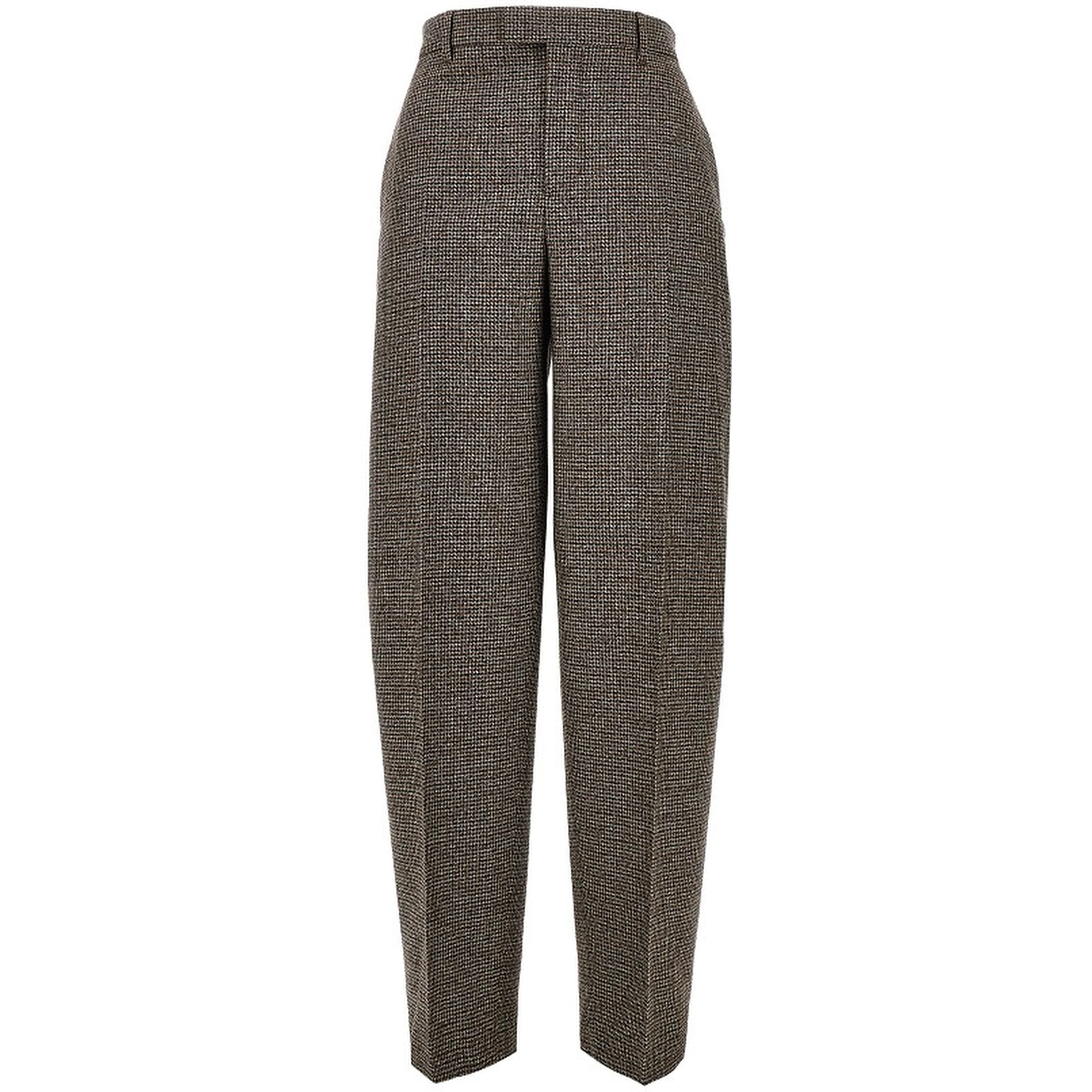 Houndstooth Balloon Cut pants