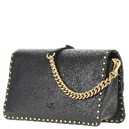 'Love One Slouchy' leather bag with studs