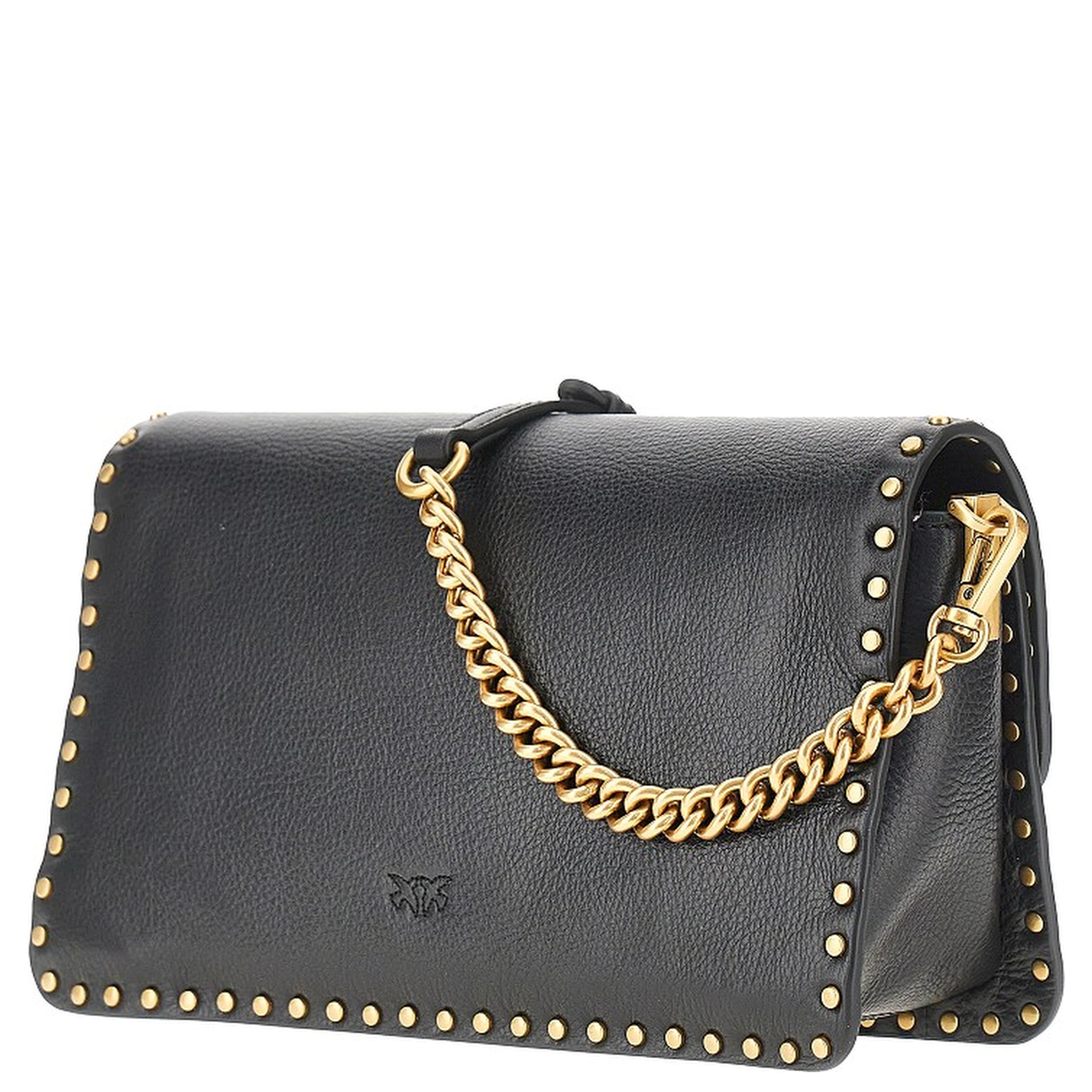 'Love One Slouchy' leather bag with studs