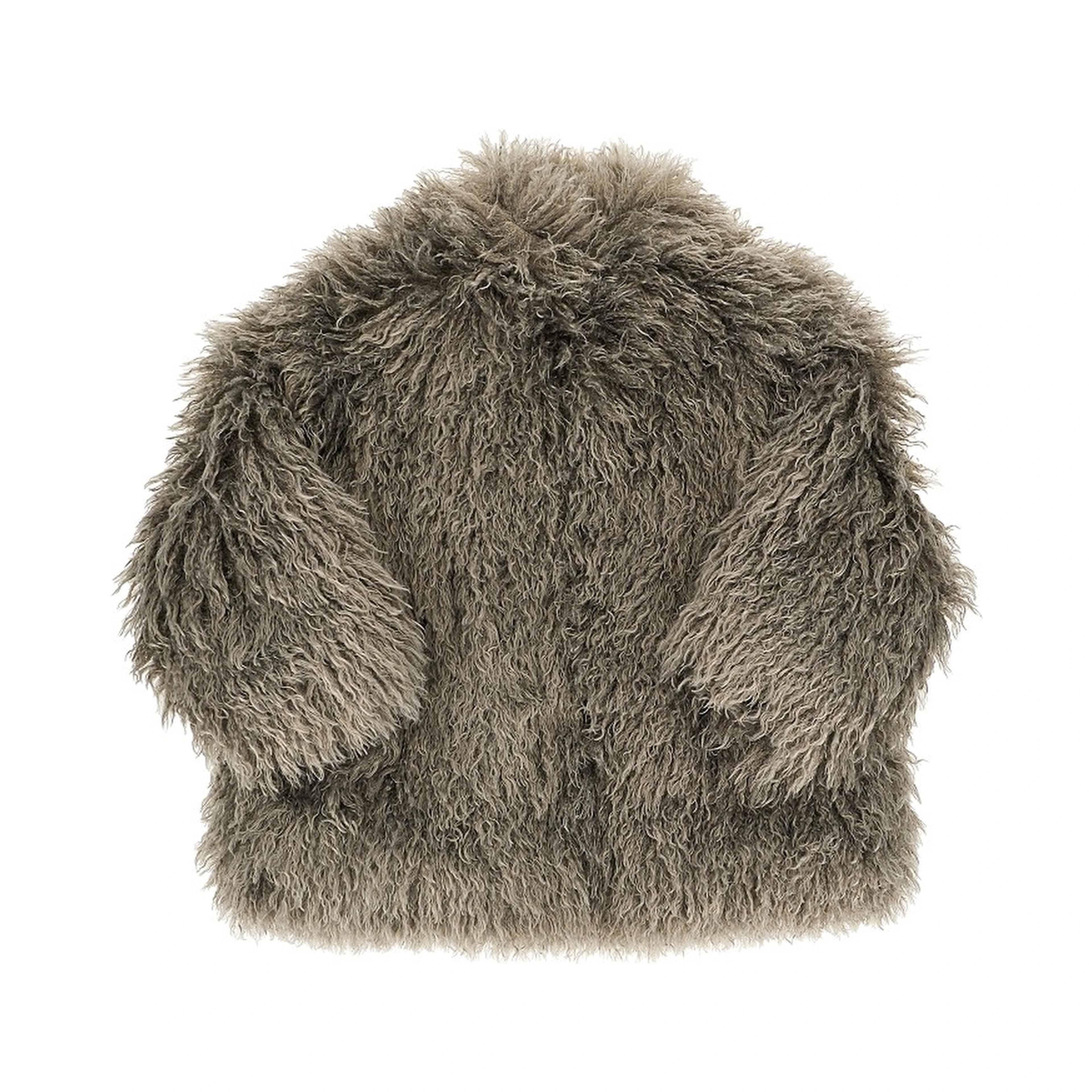 Faux fur jacket