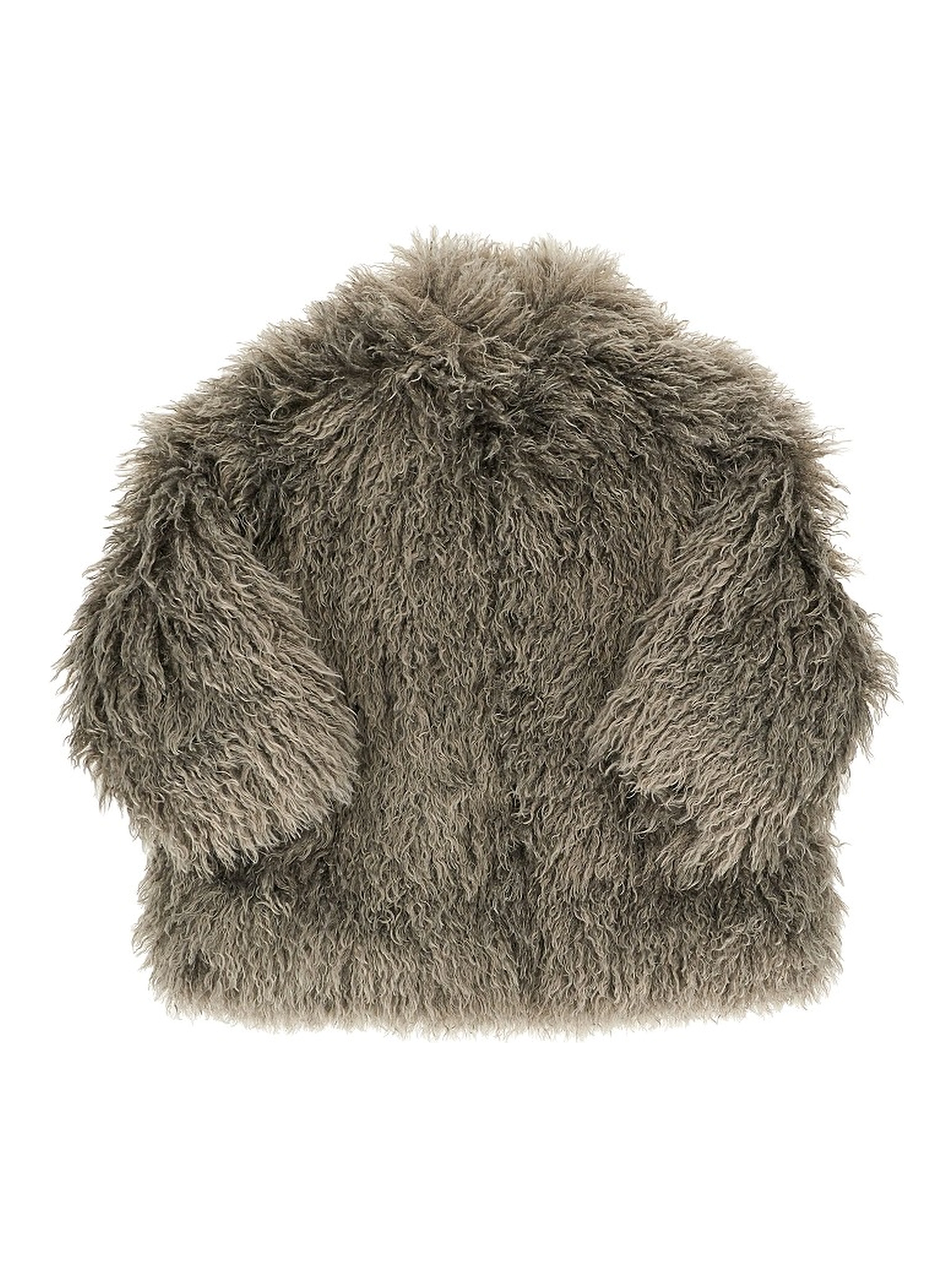 Faux fur jacket