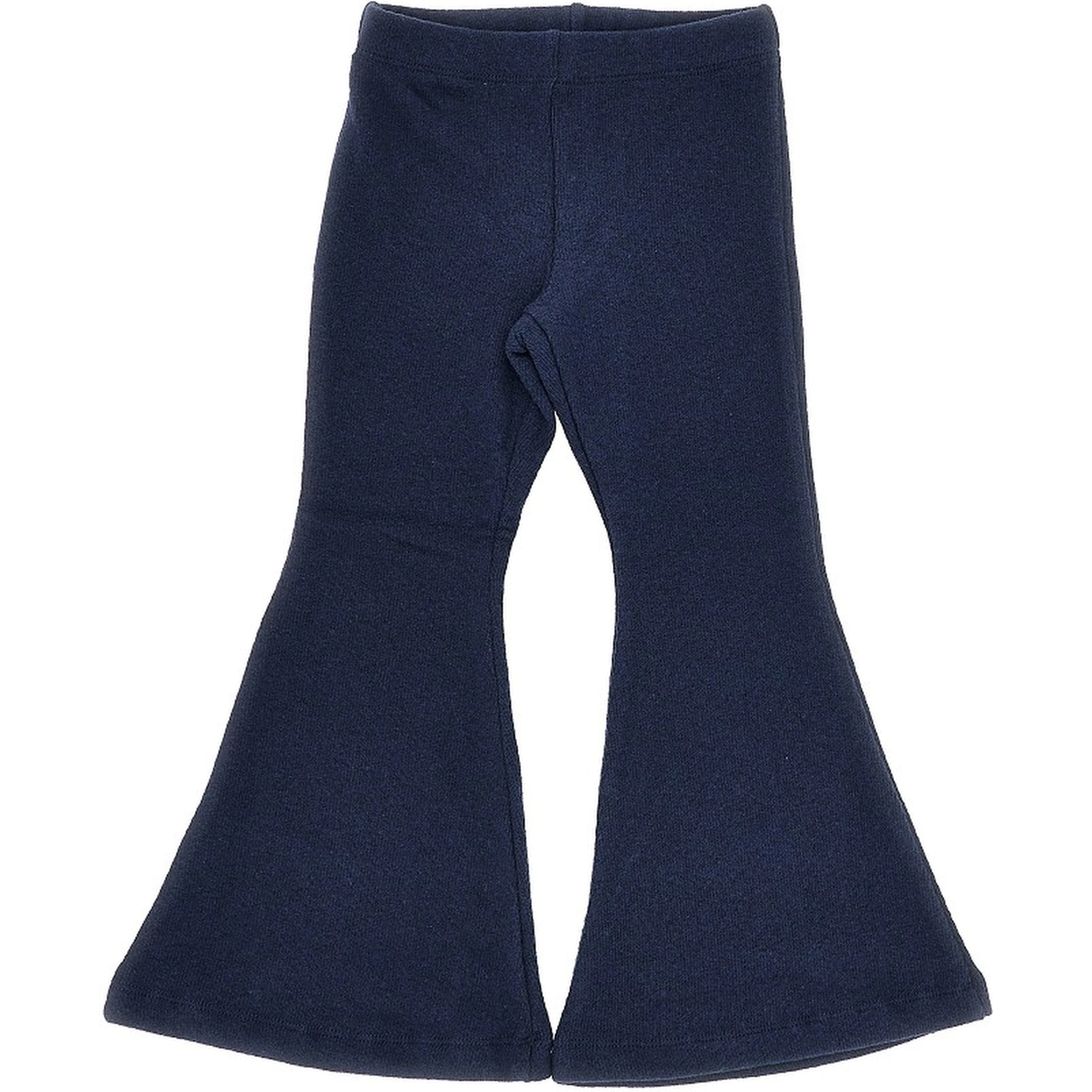 Cotton-blend flared pants