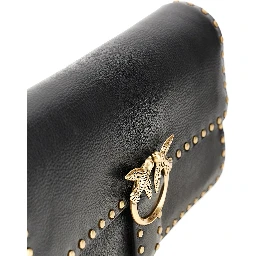 'Love One Slouchy' leather bag with studs