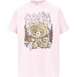 'Forest Teddy' print T-shirt