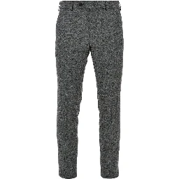 Stretch wool 'Pattern 30' pants