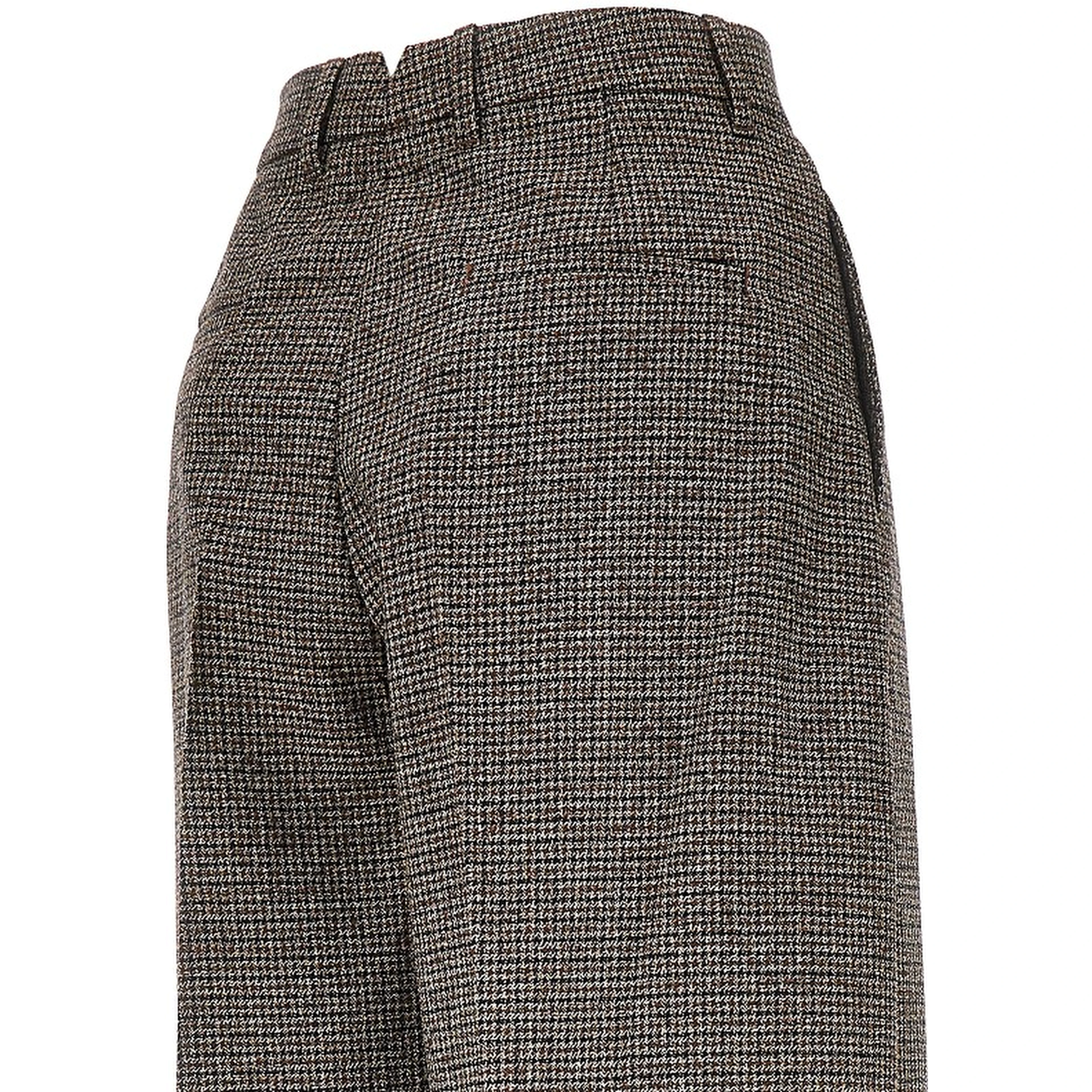 Houndstooth Balloon Cut pants