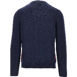 Cashmere lozenge sweater