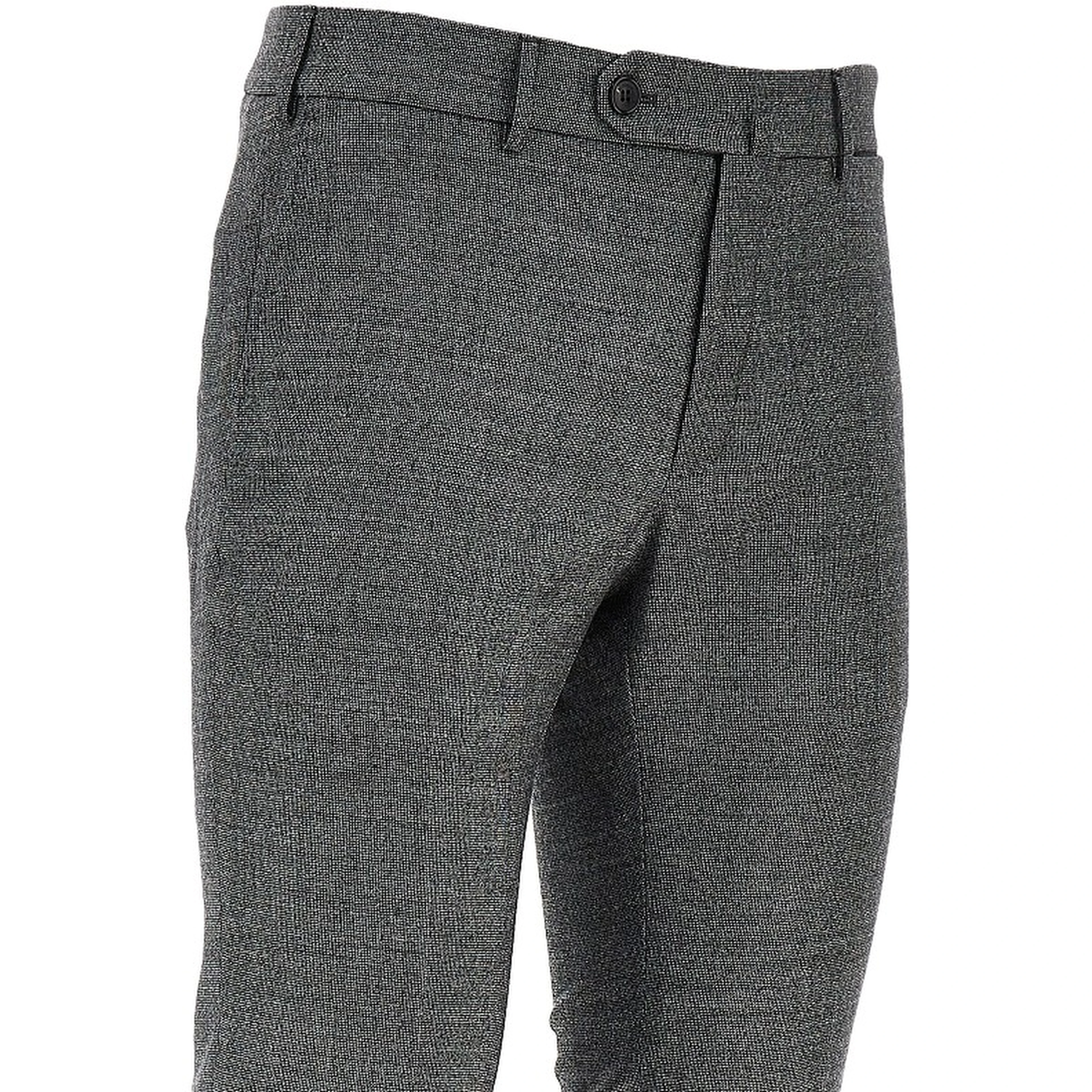 Stretch wool 'Pattern 30' pants
