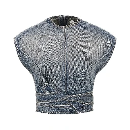 Denim top