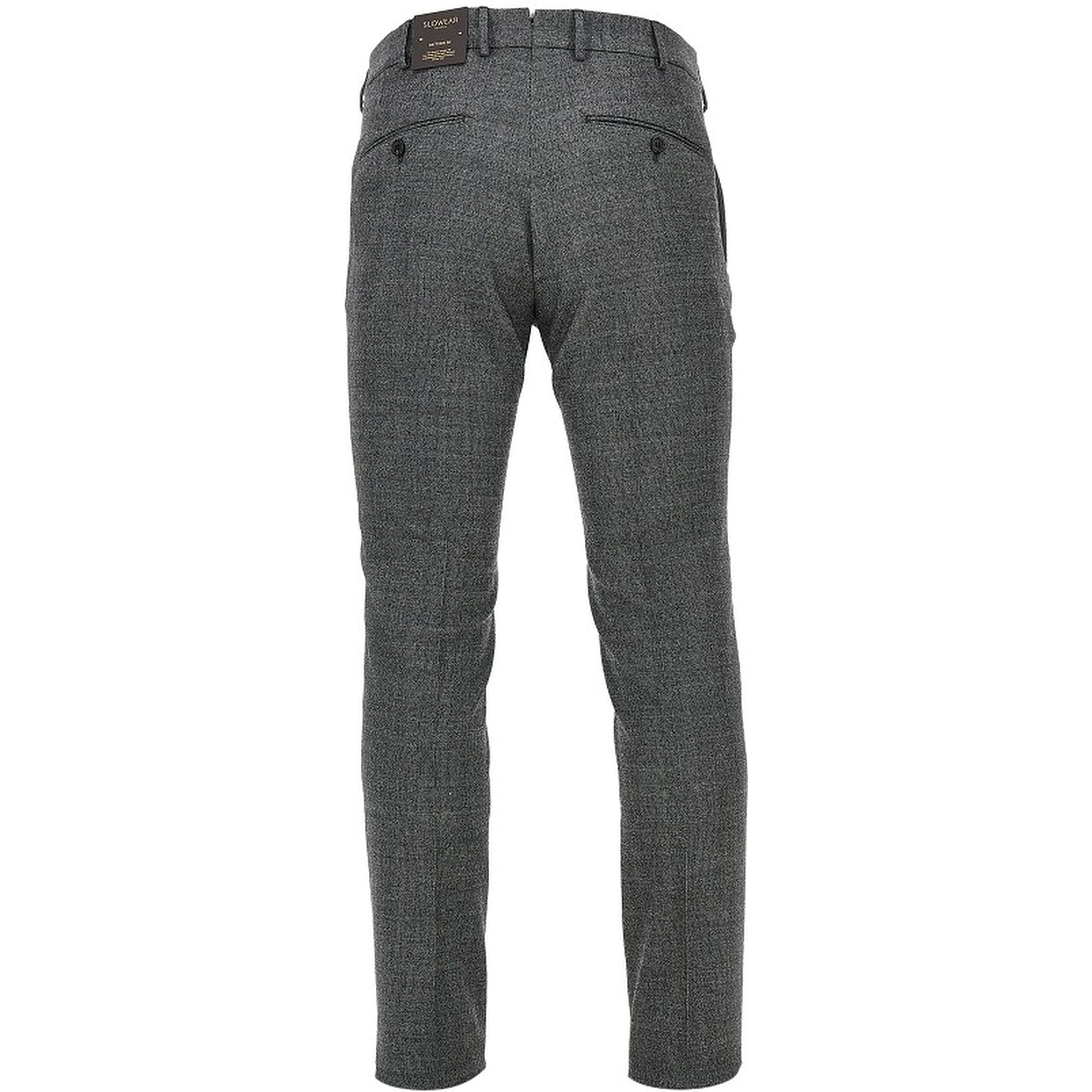 Stretch wool 'Pattern 30' pants