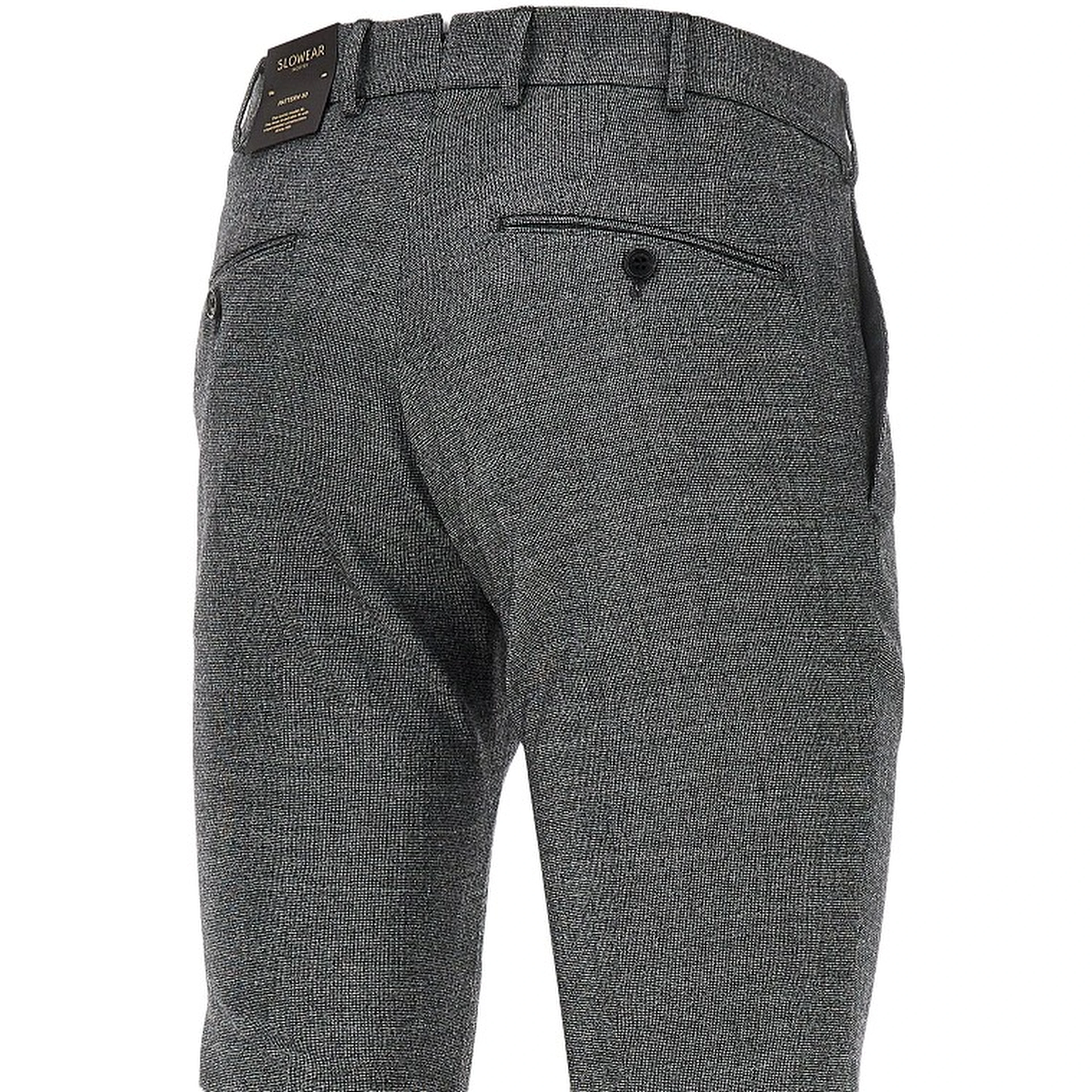 Stretch wool 'Pattern 30' pants