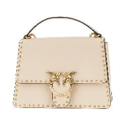 Leather bag with Love Birds buckle