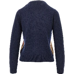 Cashmere lozenge sweater