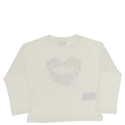 Sequinned graphic T-shirt