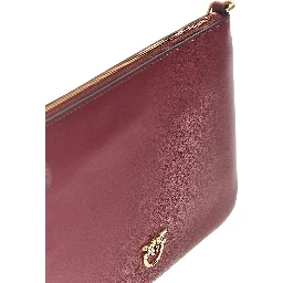 Flat Classic leather pouch