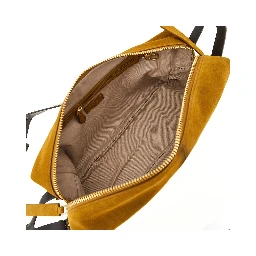 Suede leather medium 'Keeper' shoulder bag