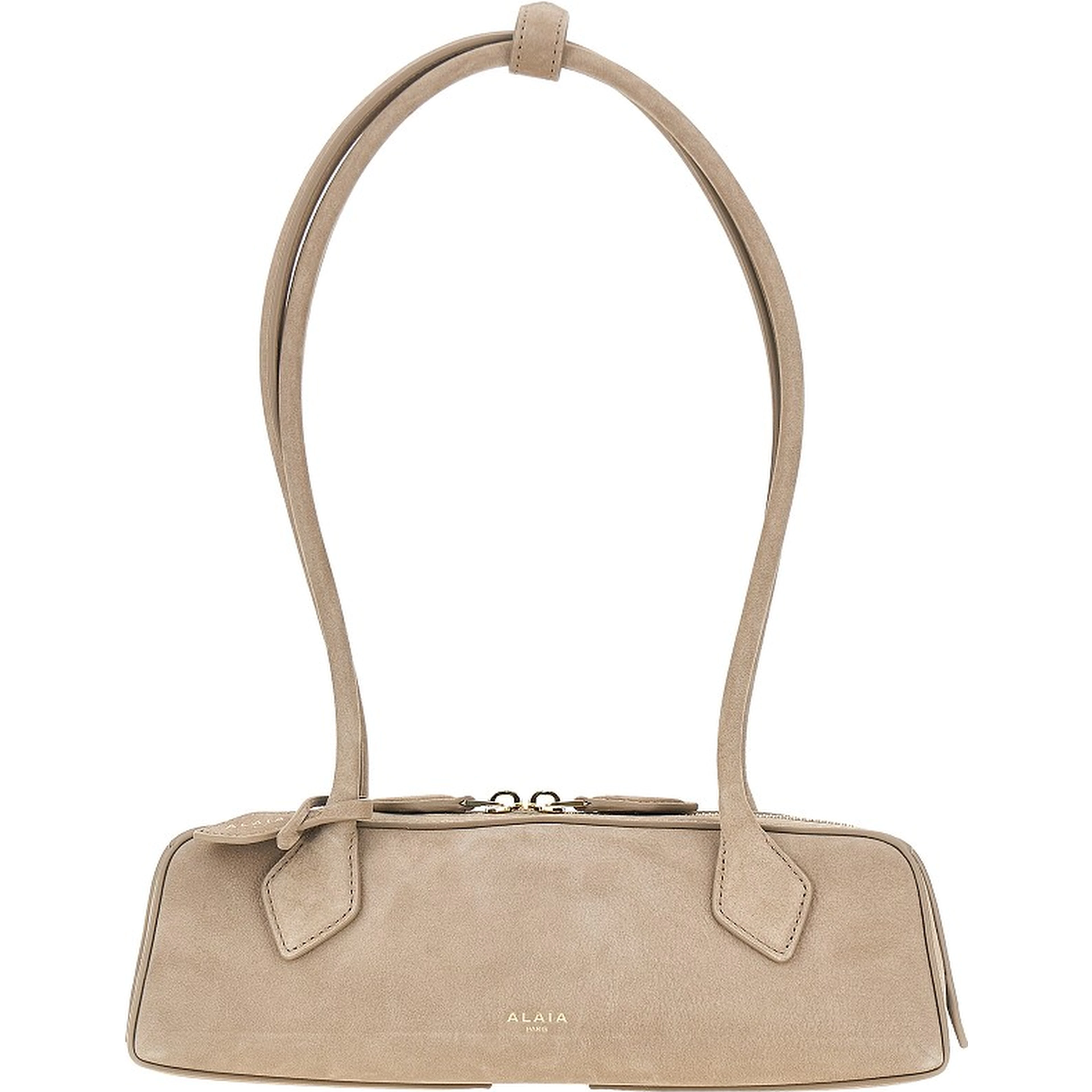 Nubuck leather small 'Le Teckel' bag