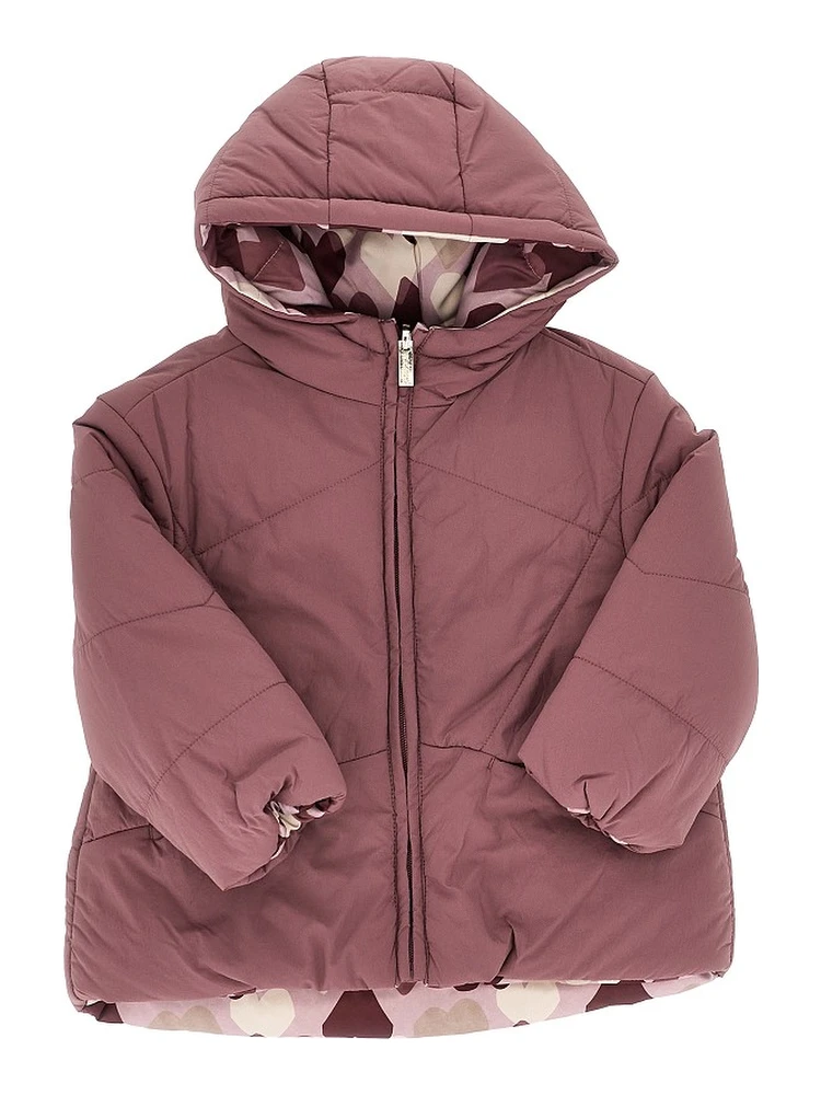 Reversible padded jacket