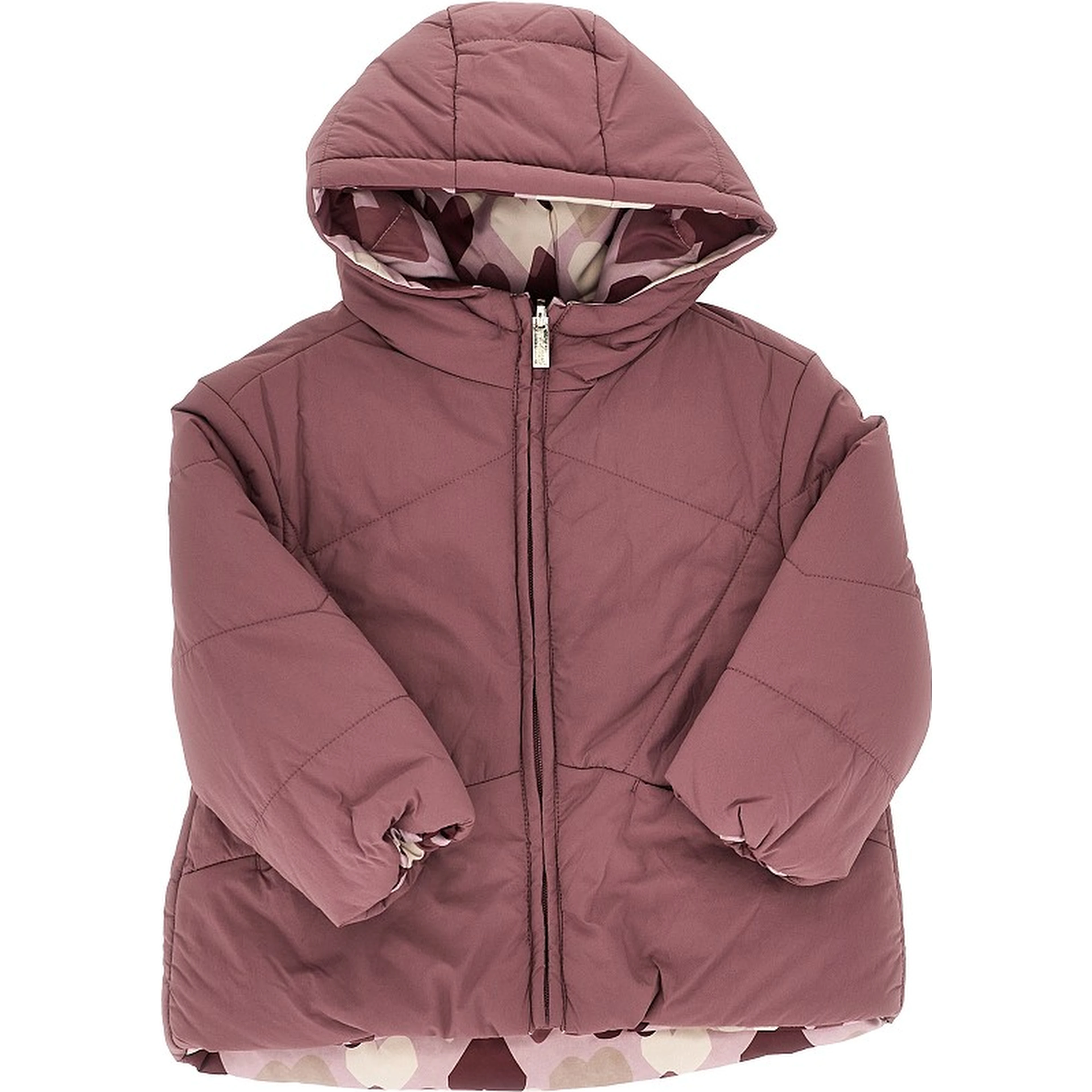 Reversible padded jacket