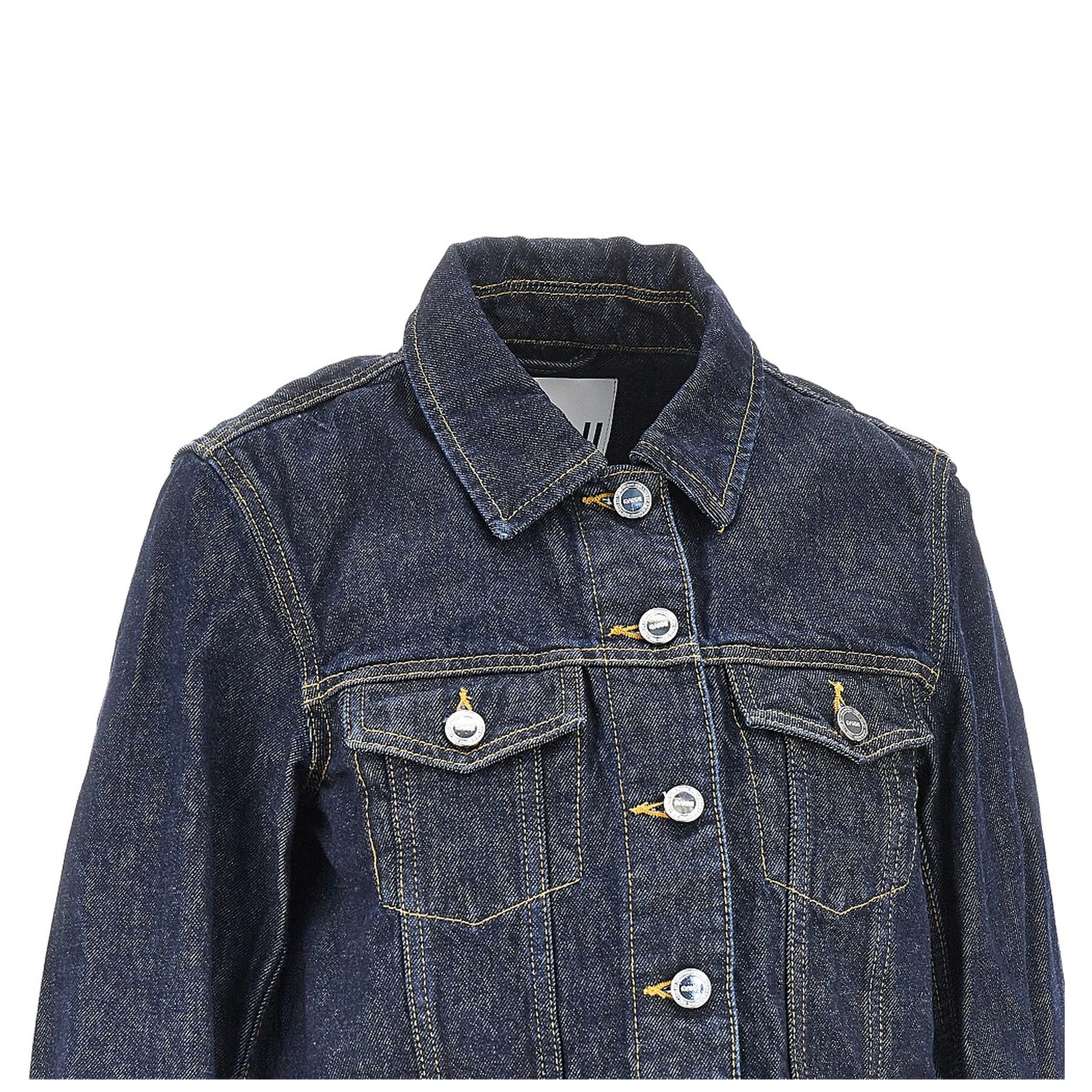 Cropped denim jacket