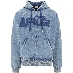 Stencil Sunfade full-zip hoodie