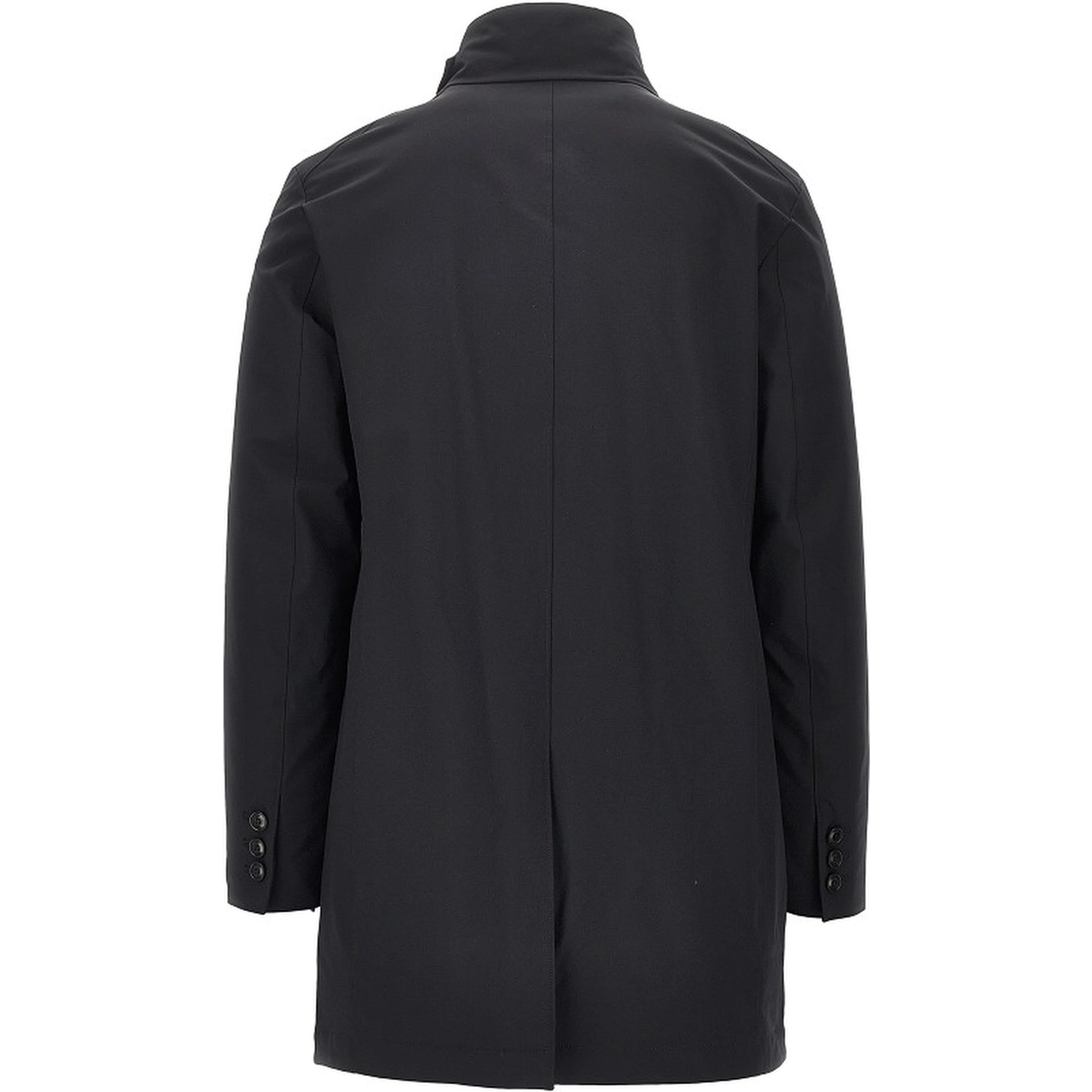 'Palladium' padded stretch nylon coat