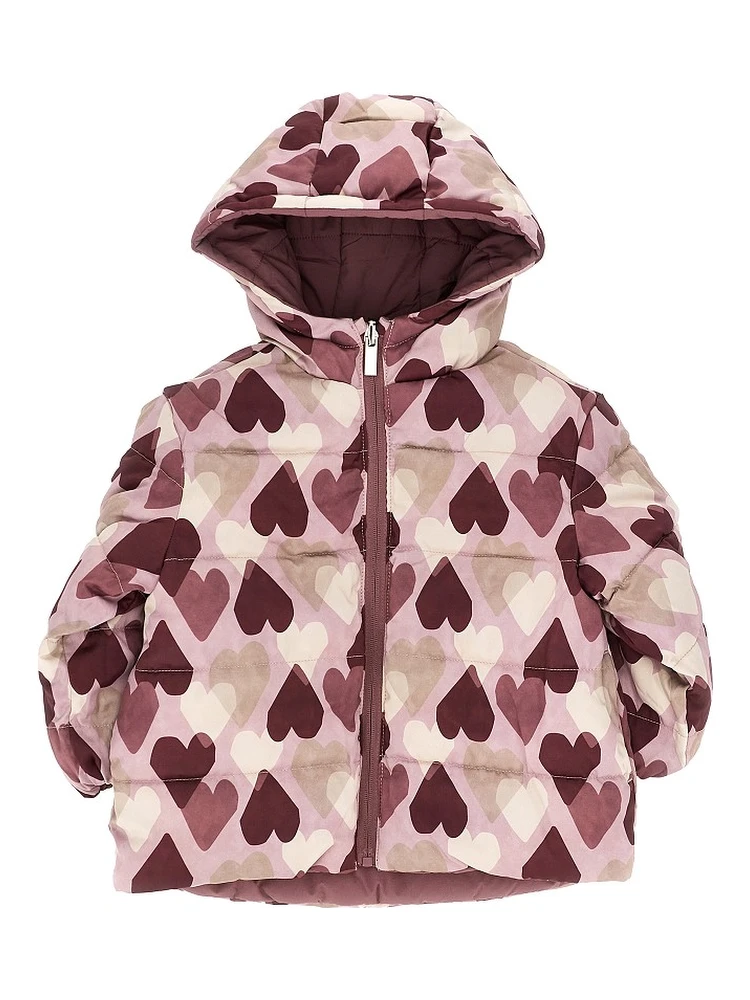 Reversible padded jacket alternative