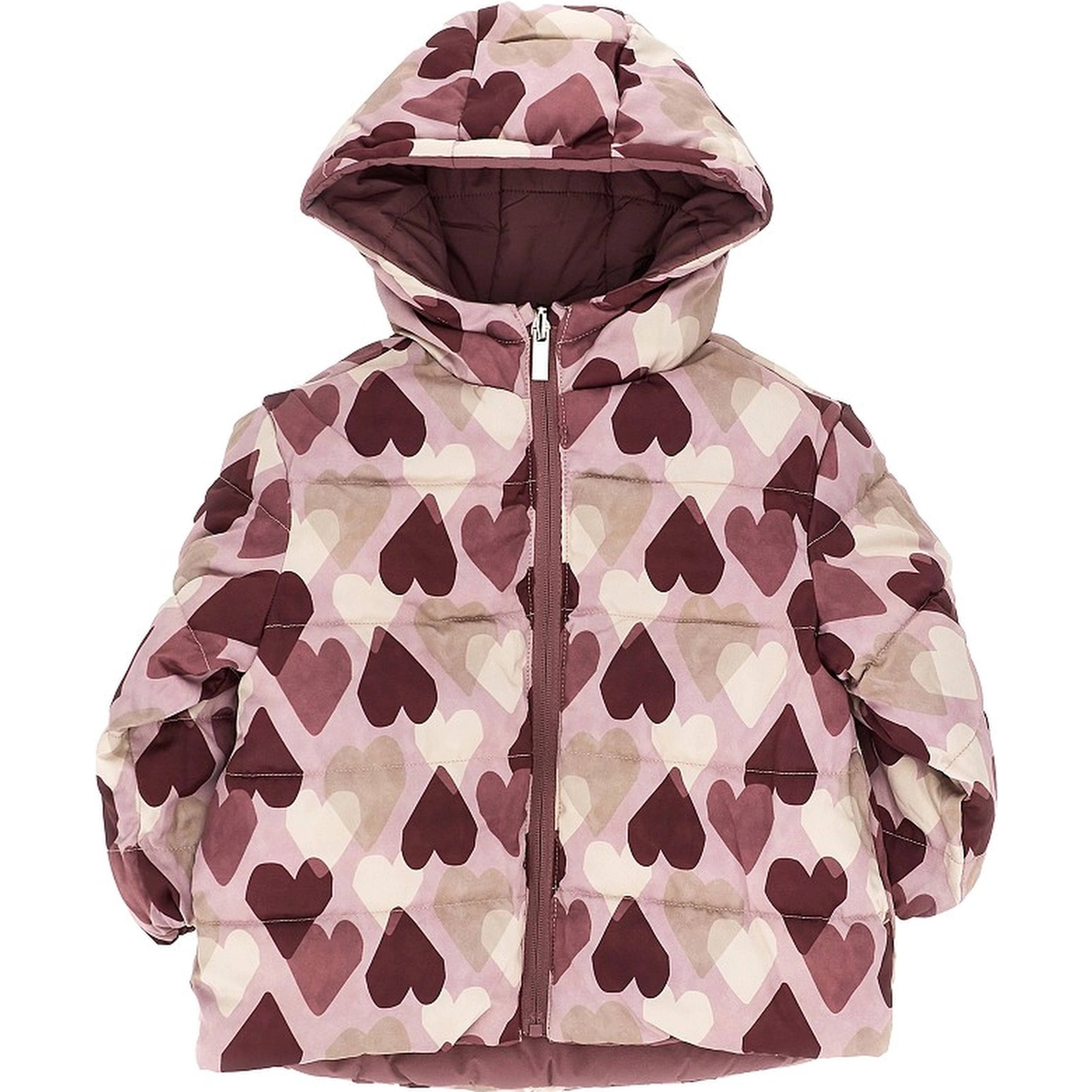 Reversible padded jacket