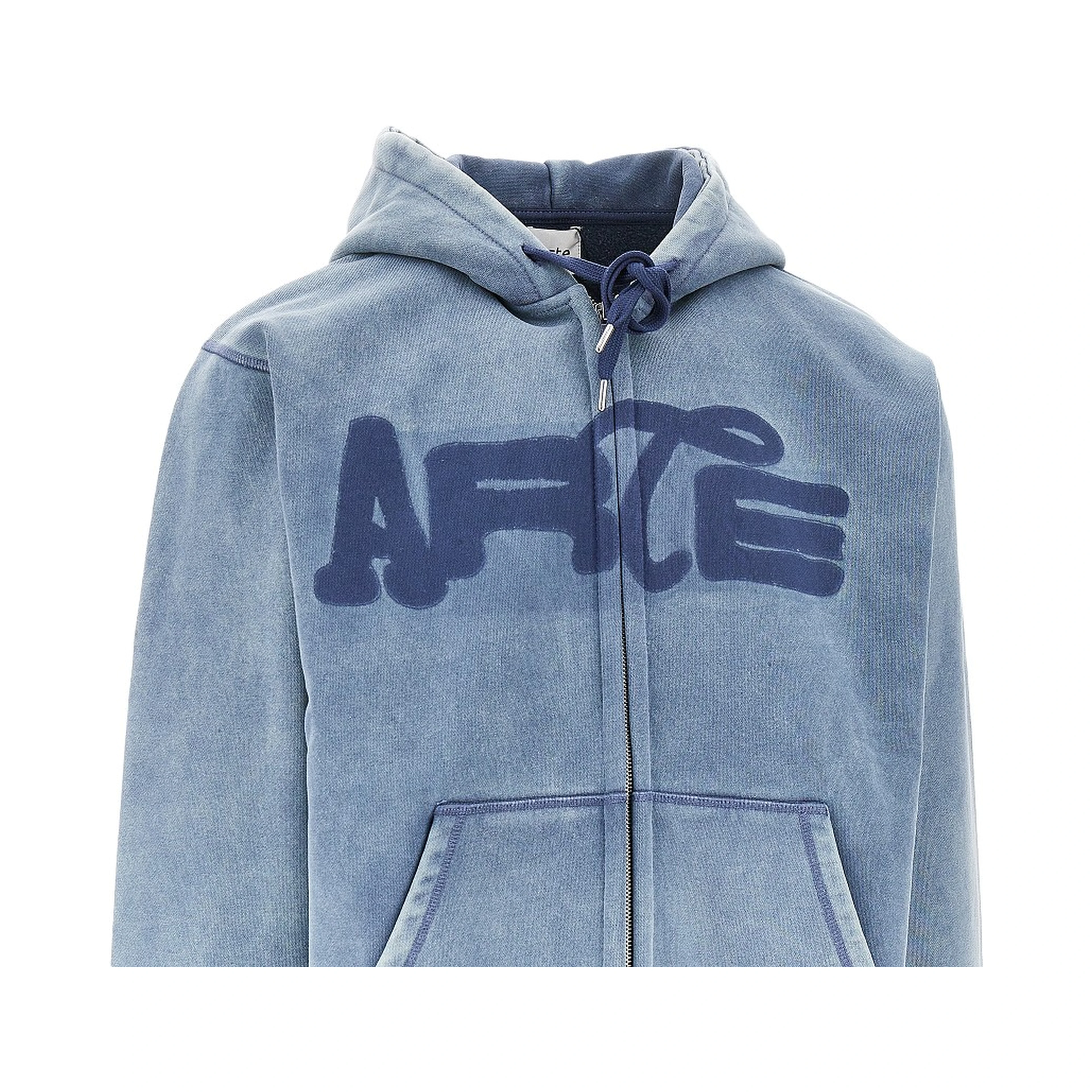 Stencil Sunfade full-zip hoodie