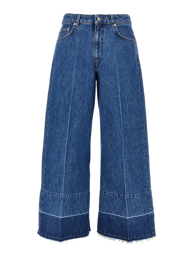 Cotton denim jeans